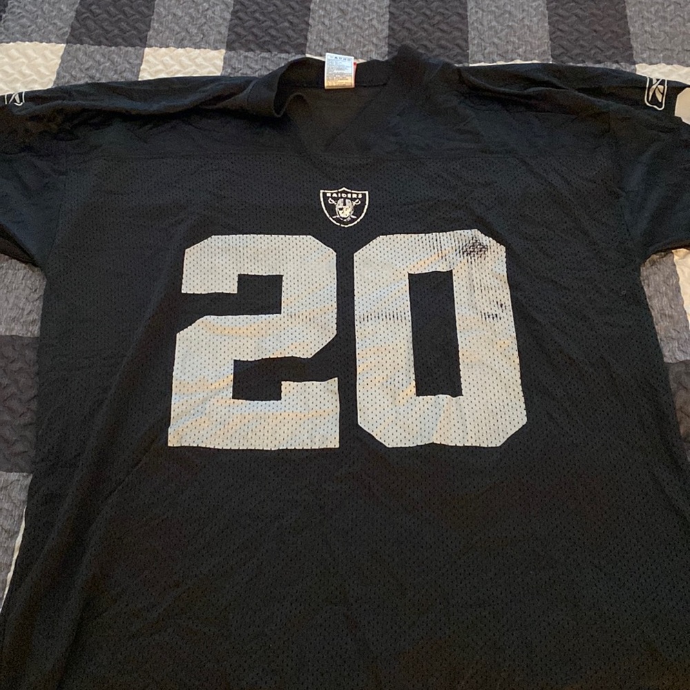 MCFADDEN RAIDERS JERSEY SIZE L